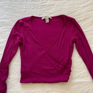 Forever 21 crop long sleeve